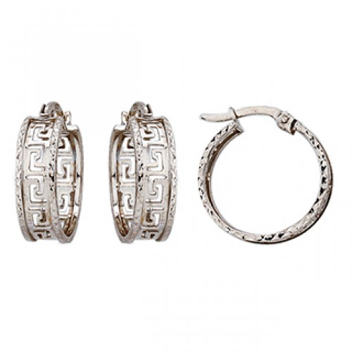 Silver Earrings, SI40-21